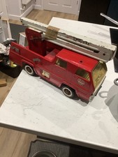 Vintage Tonka Fire Snorkel Truck For Restoration #104 Large 17” Long