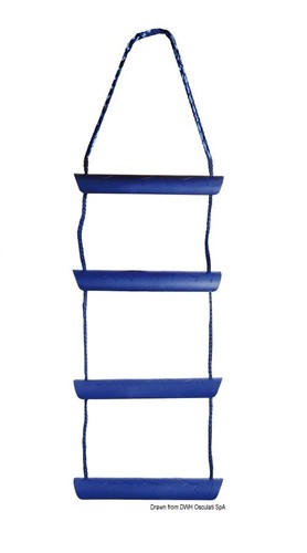 Temporary boarding rope ladder - boarding,