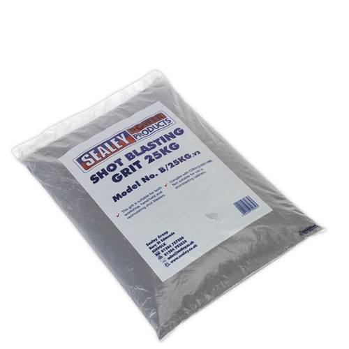 Sealey shot blasting - shot, grit