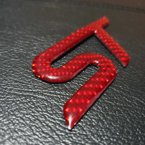 Rear red carbon - fiber, boot