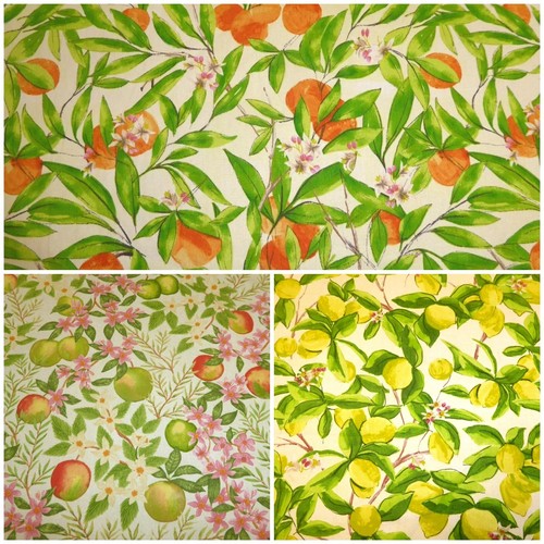 William morris style fruit - style,