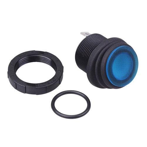 Blue illuminated 230v - blue,