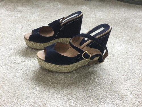 Pied terre navy - terre, wedge