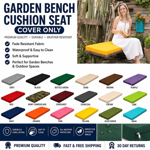 Waterproof bench cushion - bench,