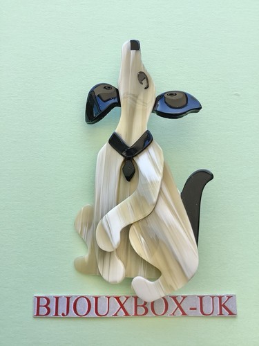 Lea stein pouf dog - stein,
