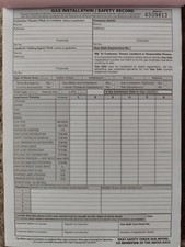 CP12 Landlord Gas Safety Certificate Book for Gas Engineers (50 certificates)