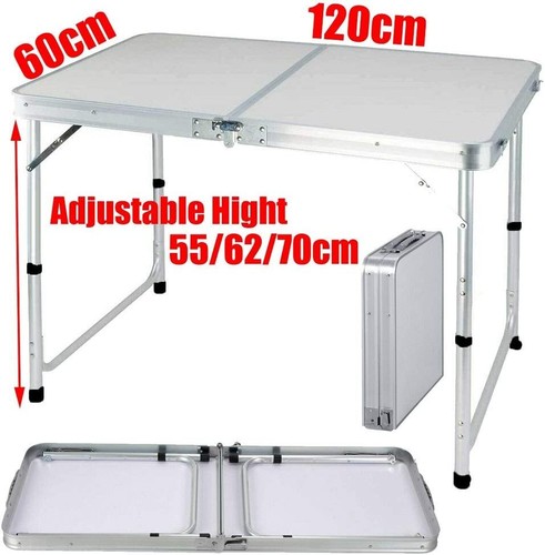 Portable folding camping table - camping,