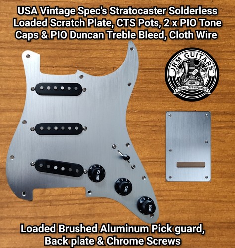 Stratocaster loaded aluminum - stratocaster,