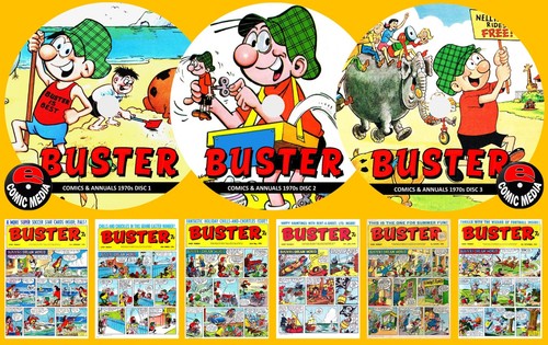 Buster 1970 comics - uk,
