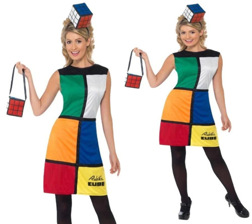 Rubiks cube costume - 80's,
