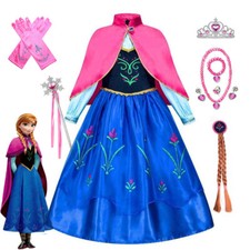 Girls Frozen Anna Fancy Dress