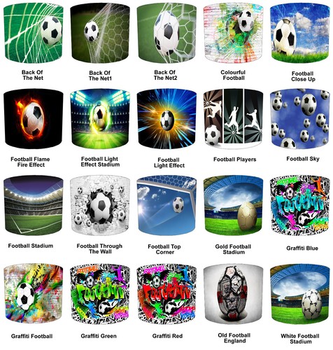 Football soccer lampshade - football,