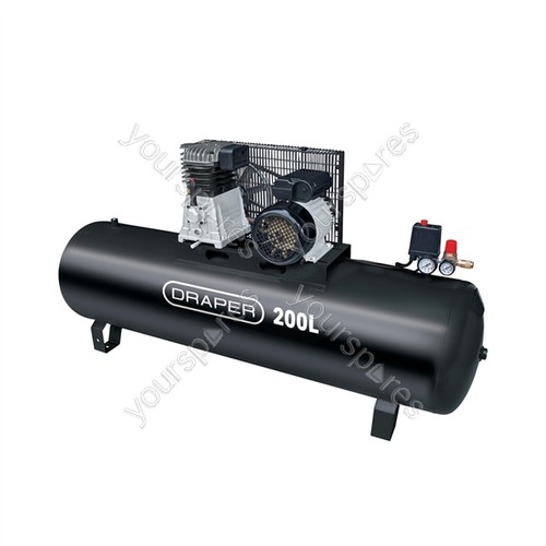 Draper 230v 200l stationary - 230v,