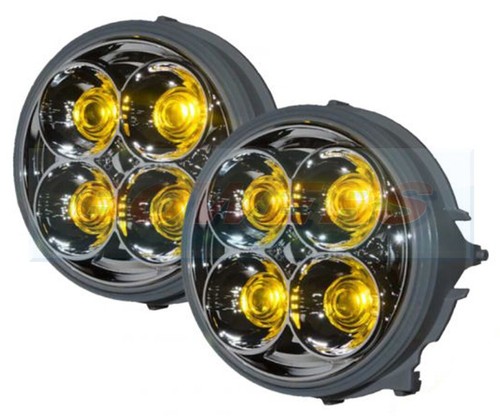 Pair ledson amber led - pair,