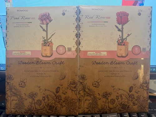 Rowood wooden bloom craft kit - rowood,
