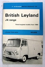 BRITISH LEYLAND J4 Range 1960