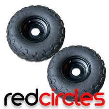 2x 145/70-6 QUAD BIKE WHEELS WITH TYRES fits LT50 50cc 90cc 110cc