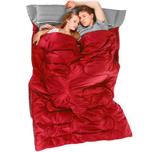 Double sleeping bag with - bag, 2
