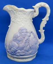 E Walley white & lavender