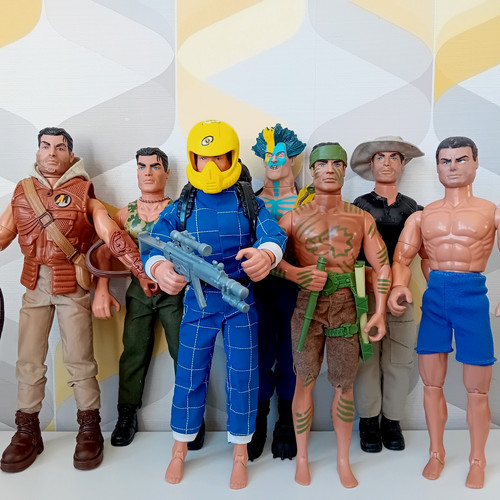 Action man figures - action,