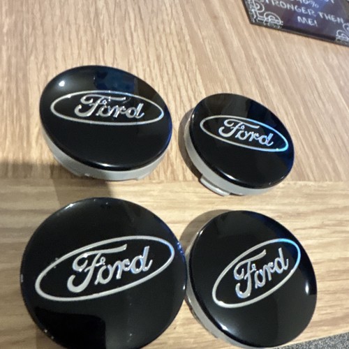 Black ford centre caps 54mm - centre,