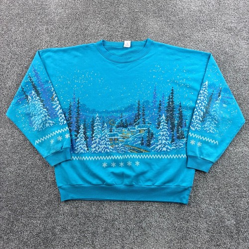 Vintage winter cabin - vintage,