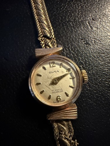 Vintage olma ladies 9ct gold - vintage,