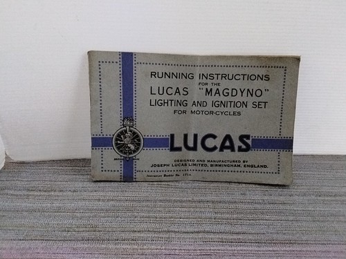Vintage lucas magdyno running - vintage,