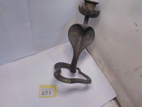 Cobra brass snake - cobra,