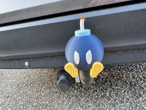 Bomb tow bar ball cover - bomb,