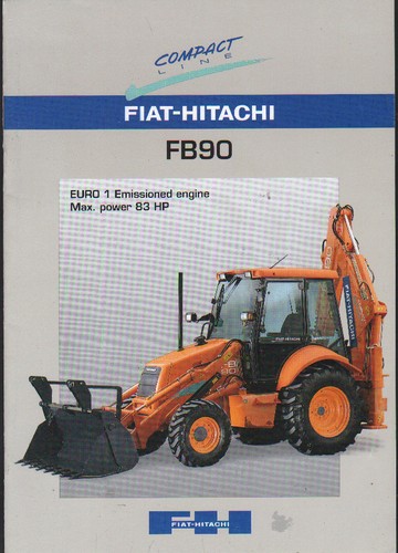 Fiat hitachi fb90 tractor - fiat-hitachi,