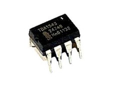   TDA1543 DIP-8 Dual 16-bit DAC economy version I2S USA ship #F16
