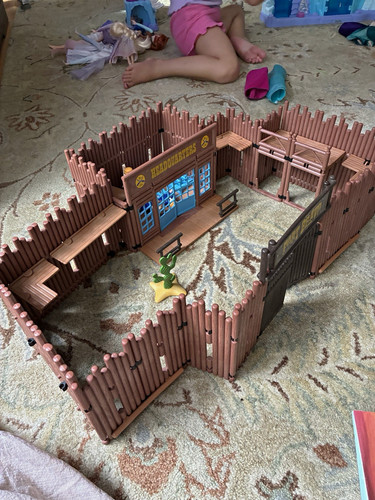 Vintage 1987 playmobil fort - 1987,