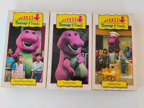 Vtg lot barney friends - of, &