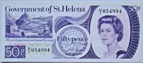 Helena 50p banknote 1979 - st,