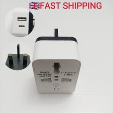 Universal Plug Adapter EU US UK AU CN To UK Type G Travel Socket Plug Converter