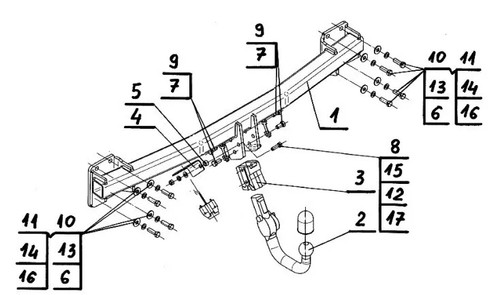 Detachable swan neck - detachable, bar