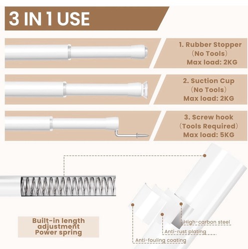 Pcs net curtain rods - curtain,