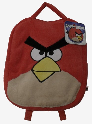 Angry birds plush backpack - birds,