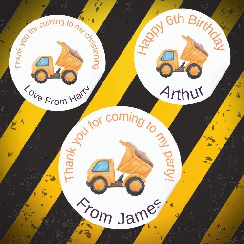 Personalised digger - personalised,