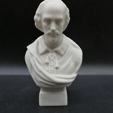 Hewitt Brothers Bust Parian Bisque Sculpture Of Shakespeare Excellent