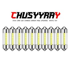 10 PCS 31mm 6SMD LED Car