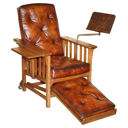Antique art deco chesterfield - art,