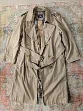 Vtg Burberrys London Beige