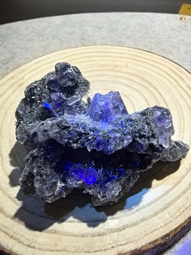 Premium purple fluorite - premium,