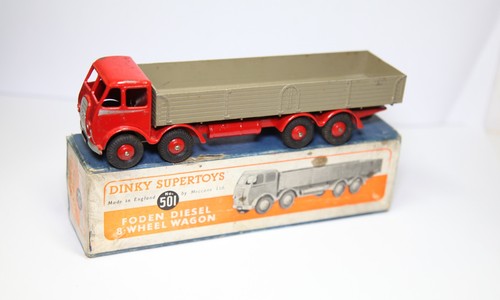 Dinky 501 foden diesel - foden, wheel
