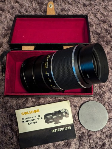 Soligor 500mm mirror lens m42 - soligor,