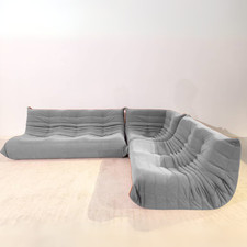 Custom Modular Floor Sofa Set - 3 Seater, 2 Seater, Corner | Any Color & Materia