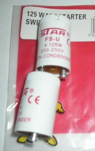 Fluorescent starter unit - x,