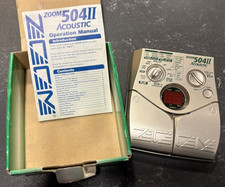 Zoom 504 II Acoustic Guitar Effect Pedal Tested
